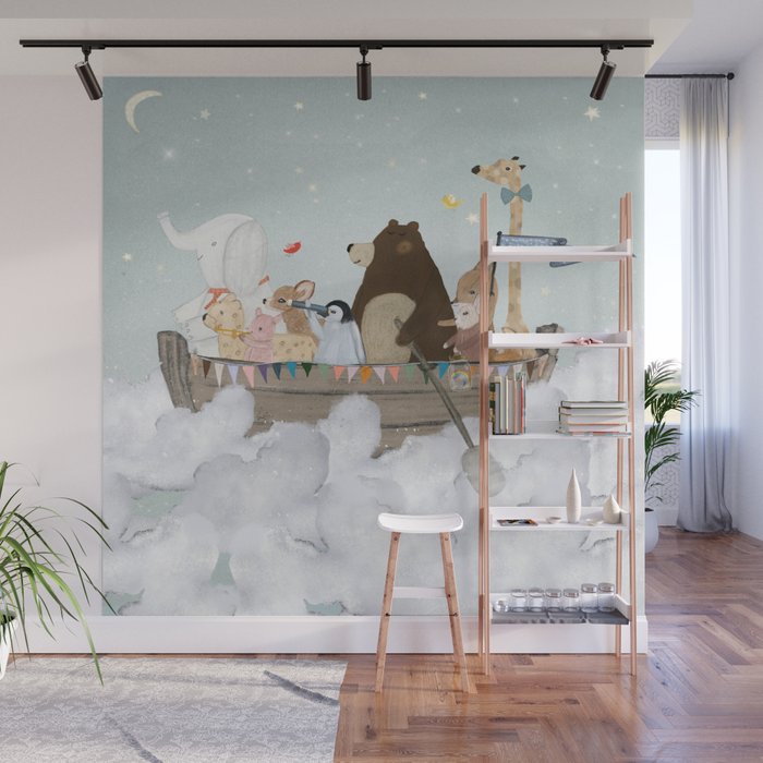 cloud sailers Wall Mural Gallery Image 1