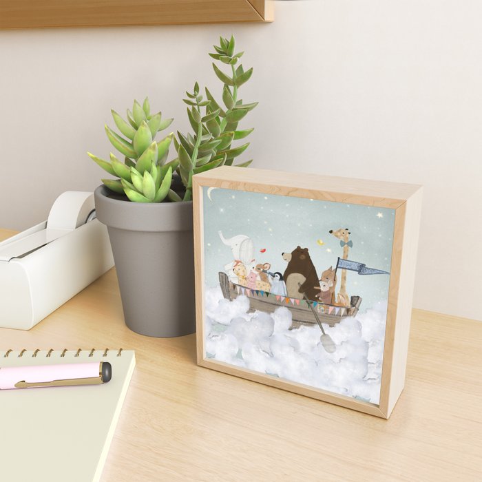 cloud sailers Mini Art Print Gallery Image 2