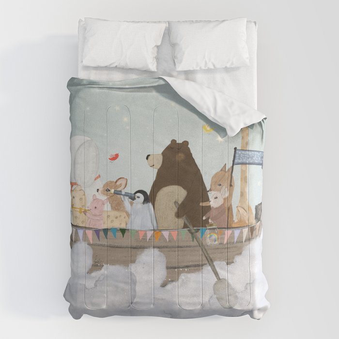 cloud sailers Comforter Gallery Image 6