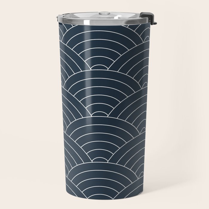 Waves (Annapolis Blue) Travel Mug Gallery Image 2