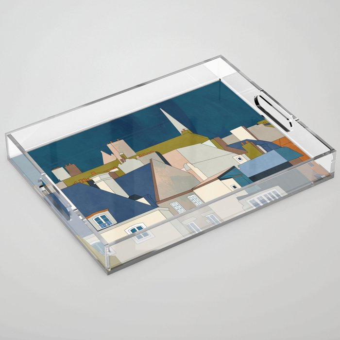 Saint Malo 2 Acrylic Tray Gallery Image 1