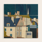 Saint Malo 2 Wood Wall Art Gallery Image 1