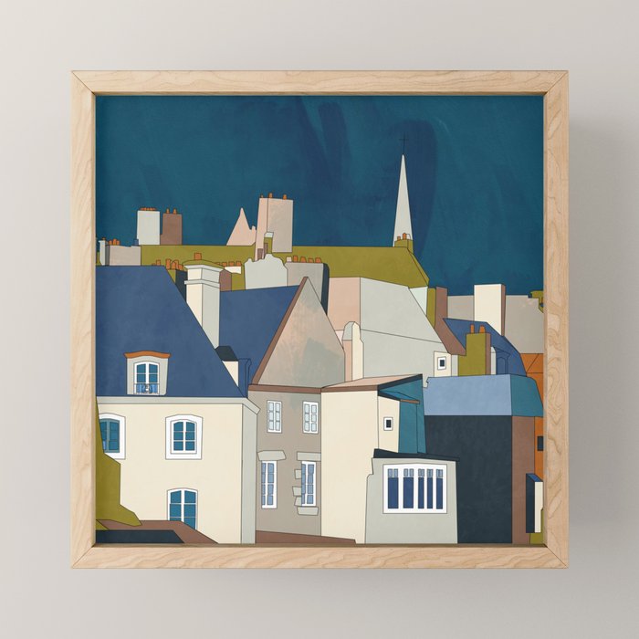 Saint Malo 2 Mini Art Print Gallery Image 1