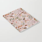 Enchanted Magical Midnight Forest Animals Blush III Notebook Gallery Image 2