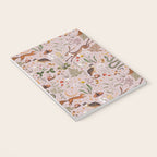 Enchanted Magical Midnight Forest Animals Blush III Notebook Gallery Image 3