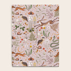 Enchanted Magical Midnight Forest Animals Blush III Notebook Gallery Image 4
