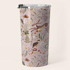 Enchanted Magical Midnight Forest Animals Blush III Travel Mug Gallery Image 3