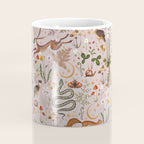 Enchanted Magical Midnight Forest Animals Blush III Coffee Mug Gallery Image 4
