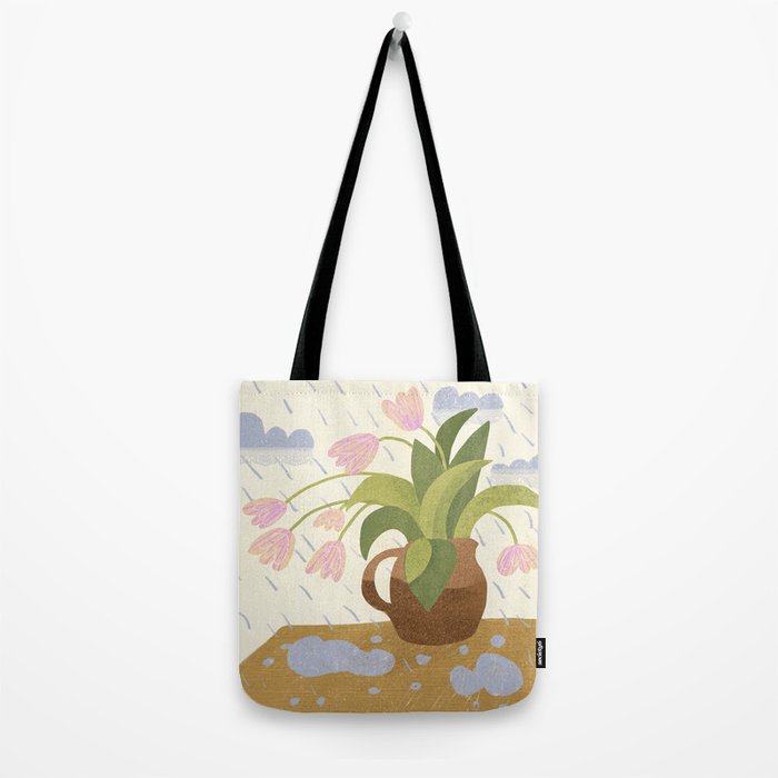 Rain Saves from Burning Out Tote Bag Gallery Image 2