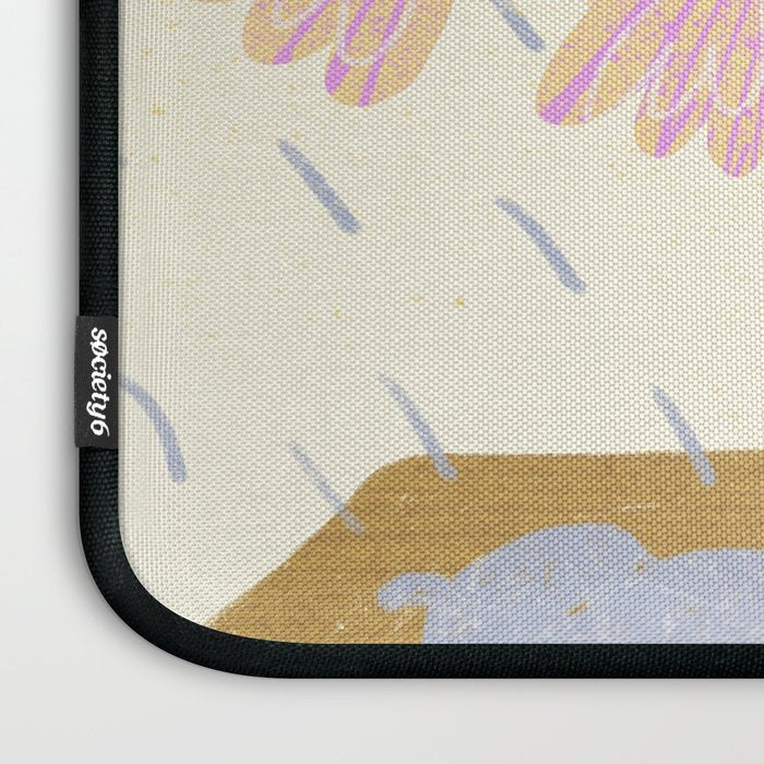 Rain Saves from Burning Out Laptop Sleeve Gallery Image 3