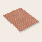 Minimalist, Boho, Line Art in Terracotta Notebook Gallery Image 3