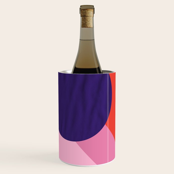 Abstract geometry with circles Wine Chiller Gallery Image 3