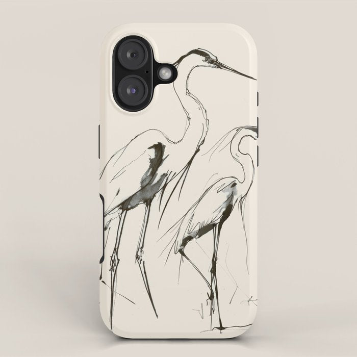 Two Herons iPhone Case Gallery Image 1