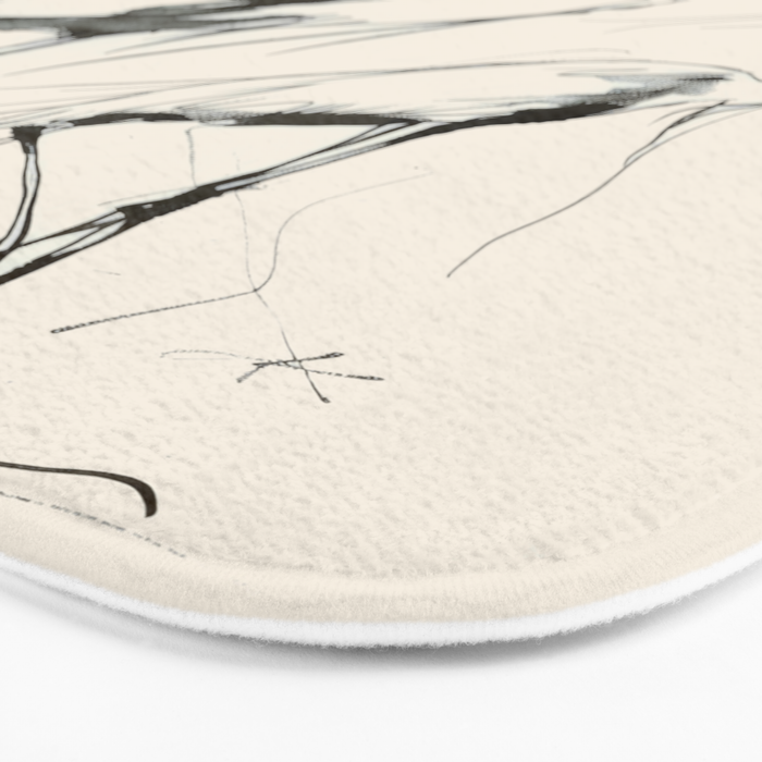 Two Herons Bath Mat Gallery Image 3