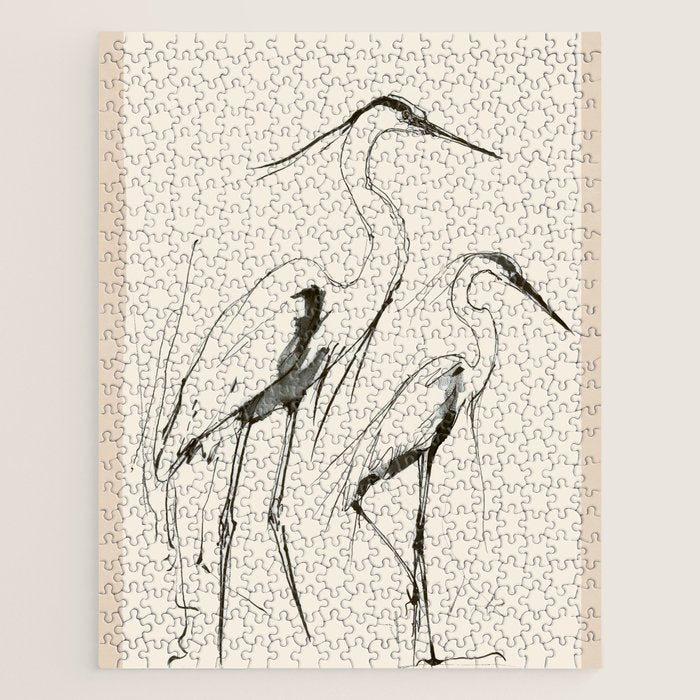 Two Herons Jigsaw Puzzle Gallery Image 1