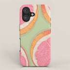 Sliced Grapefruit iPhone Case Gallery Image 1