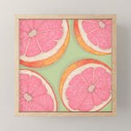 Sliced Grapefruit Mini Art Print Gallery Image 1