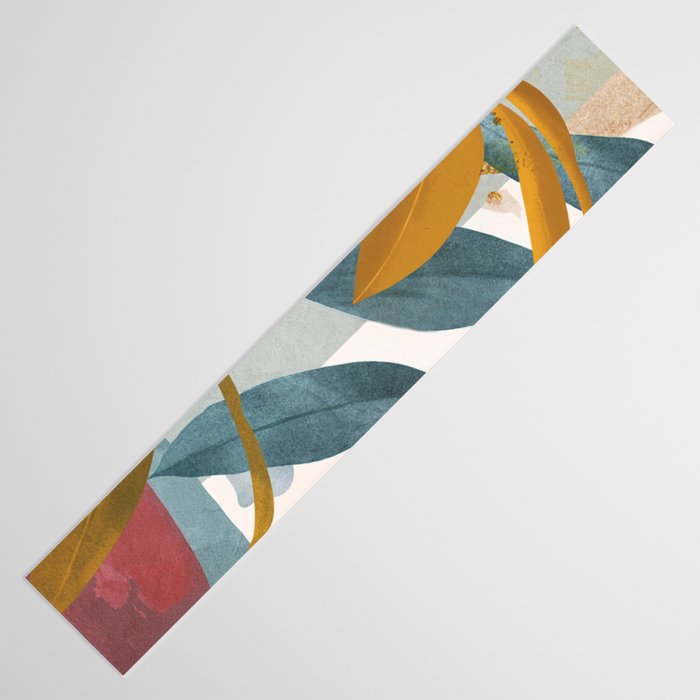 Abstract Tropical Art XIII Table Runner Gallery Image 3