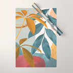 Abstract Tropical Art XIII Wrapping Paper Gallery Image 1