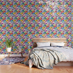 Colored Pugs Pattern - no1 Wallpaper Gallery Image 3