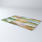 Famous Golf Courses In The USA Collage Rug Gallery Image 3