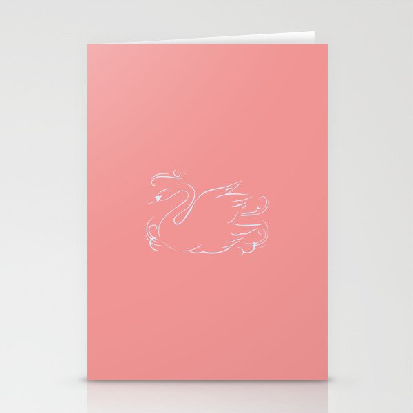 Swan Lake Stationery Card Gallery Image 2