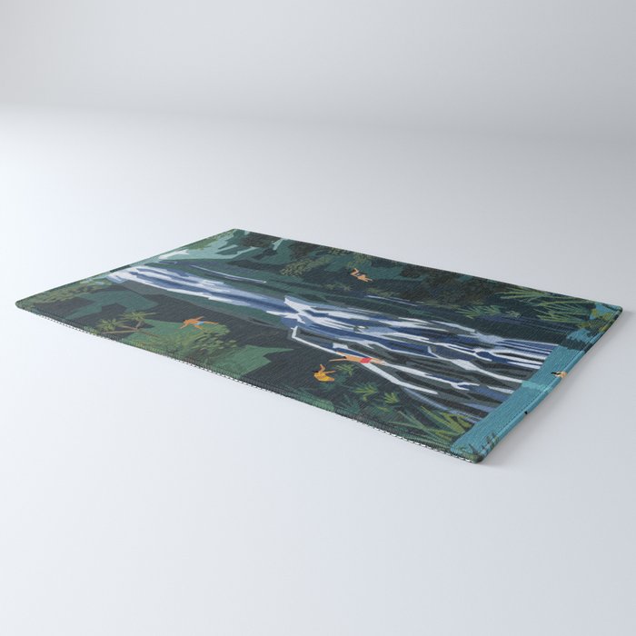 Waterfall stop Rug Gallery Image 3