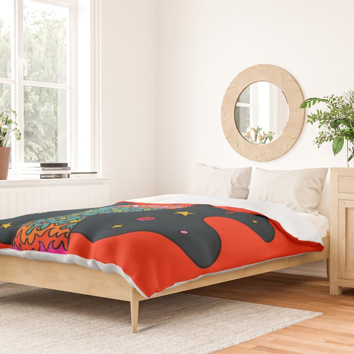Aries Lava Lamp Duvet Cover Gallery Image 2