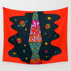 Aries Lava Lamp Wall Tapestry Gallery Image 4