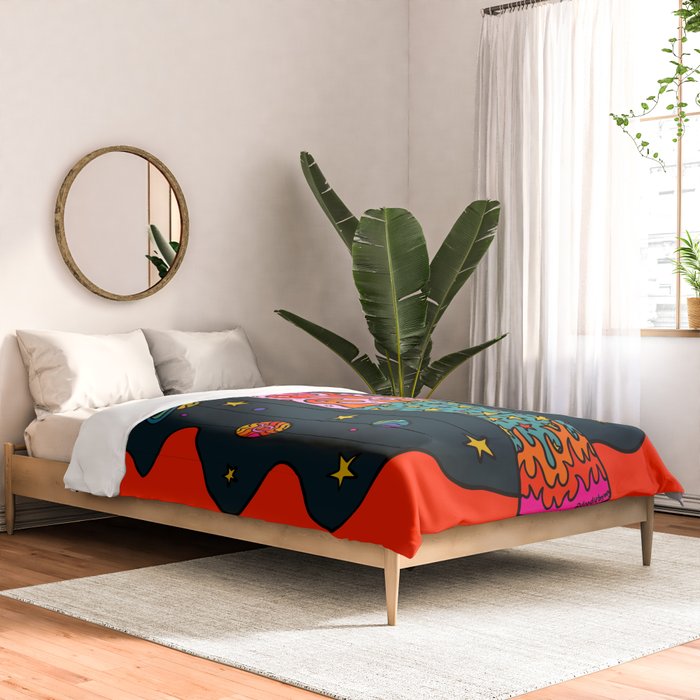 Aries Lava Lamp Comforter Gallery Image 2