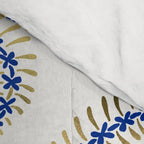 Snake Skeleton - Navy & Gold Palette Comforter Gallery Image 4