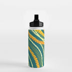 Puakenikeni and Pikake Lei on Teal Water Bottle Gallery Image 2