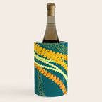 Puakenikeni and Pikake Lei on Teal Wine Chiller Gallery Image 2
