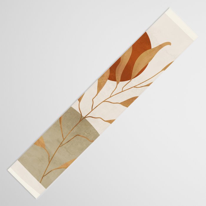 Tropical Leaf- Abstract Art 15 Table Runner Gallery Image 3
