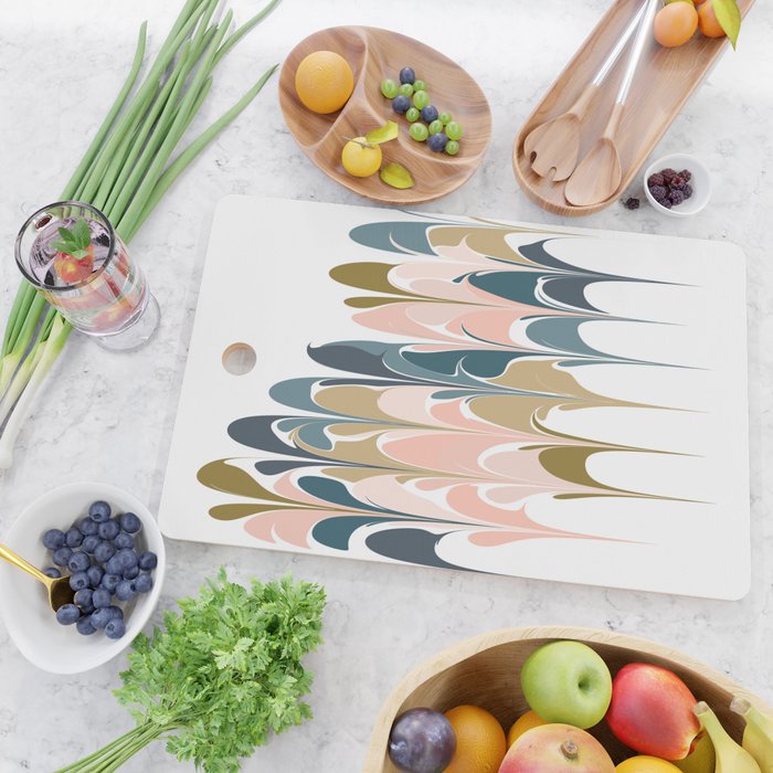 Zen Abstract Shapes Cutting Board Gallery Image 2