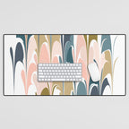 Zen Abstract Shapes Desk Mat Gallery Image 1