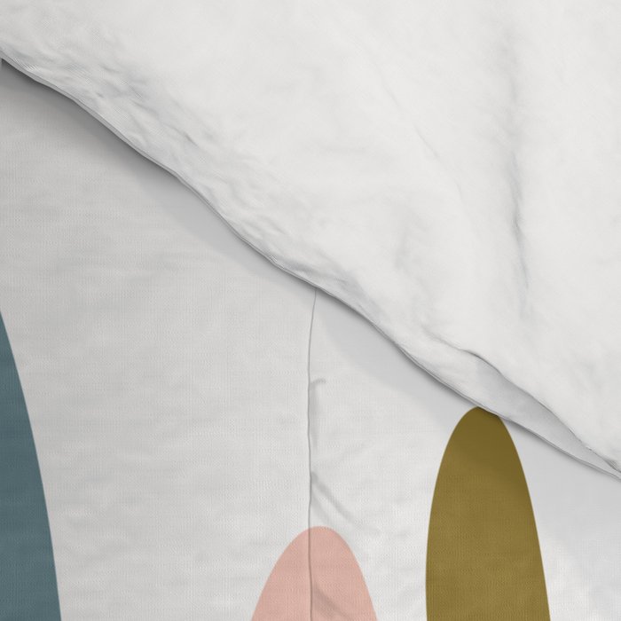Zen Abstract Shapes Comforter Gallery Image 4