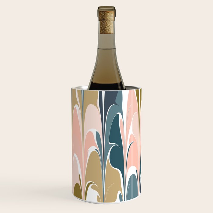 Zen Abstract Shapes Wine Chiller Gallery Image 1