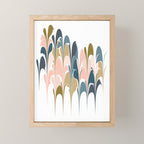Zen Abstract Shapes Mini Art Print Gallery Image 1