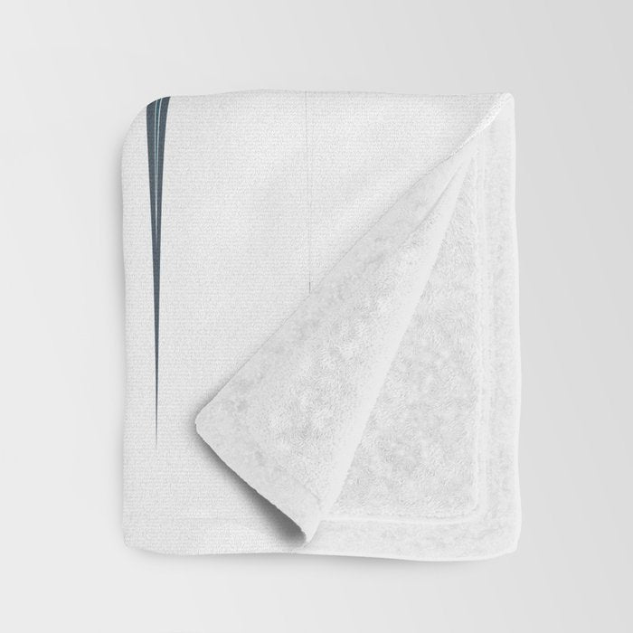 Zen Abstract Shapes Throw Blanket Gallery Image 3