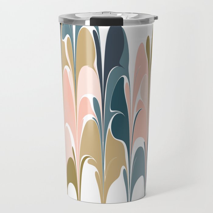 Zen Abstract Shapes Travel Mug Gallery Image 1