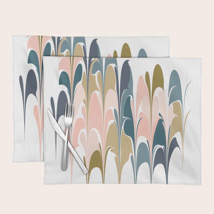 Zen Abstract Shapes Placemat Gallery Image 1