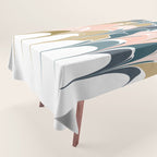 Zen Abstract Shapes Tablecloth Gallery Image 1