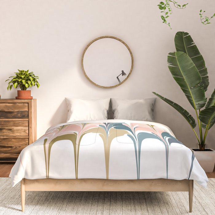 Zen Abstract Shapes Comforter Gallery Image 3