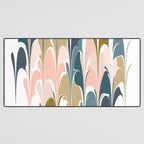 Zen Abstract Shapes Desk Mat Gallery Image 3