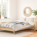 Zen Abstract Shapes Duvet Cover Gallery Image 2