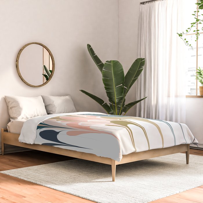 Zen Abstract Shapes Comforter Gallery Image 2