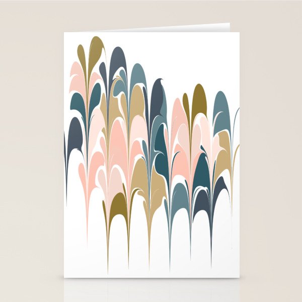 Zen Abstract Shapes Stationery Card Gallery Image 1
