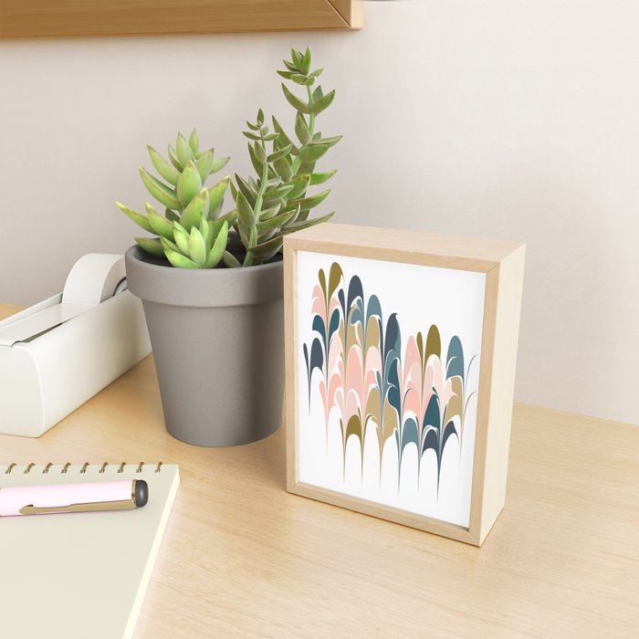 Zen Abstract Shapes Mini Art Print Gallery Image 2
