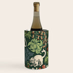 Ugly Medieval Cats Millefleur Wine Chiller Gallery Image 1